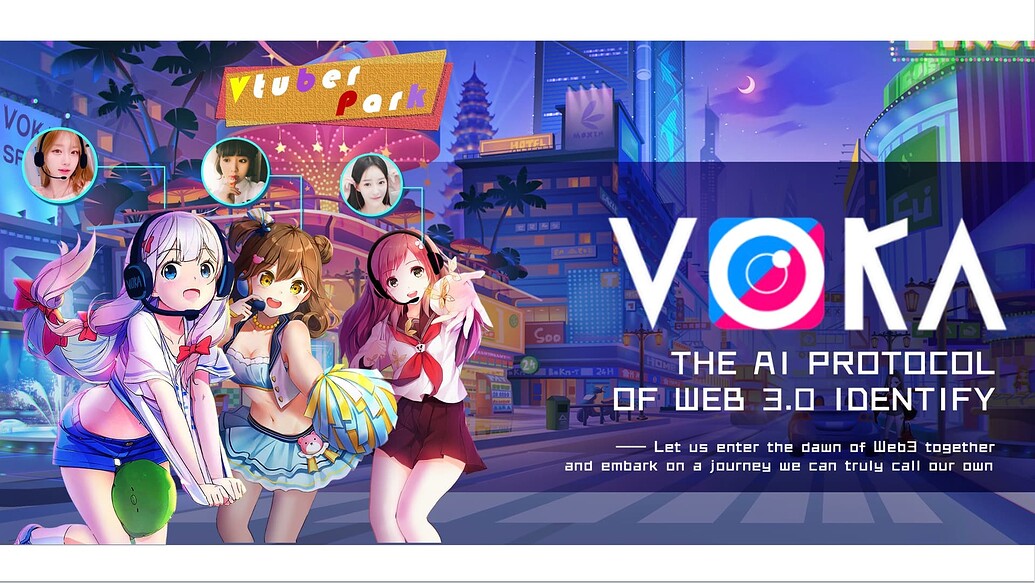 VOKA AI Protocol Create Your Own Metaverse Avatar By 2D PFP Dora